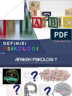 1. Materi Pengantar Psikologi Umum