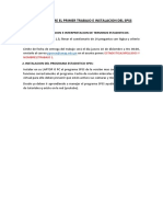 Detalles Sobre El Primer Trabajo e Instalacion Del SPSS PDF