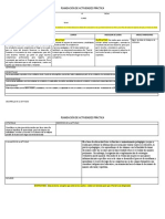 Planeación de Actividades Práctica