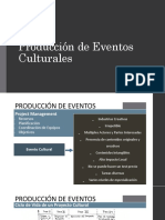 Producción de Eventos Culturales
