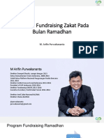 Program Fundraising Zakat Pada Bulan Ramadhan: M. Arifin Purwakananta