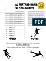 JADWAL Turnament Futsal