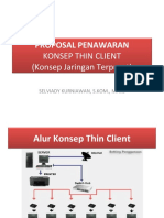 Konsep Thin Client...