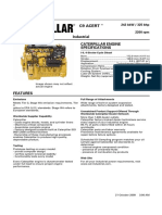 C9 Acert: Industrial Caterpillar Engine Specifications