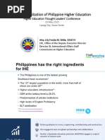 Internationalization of Philippine Higher Education