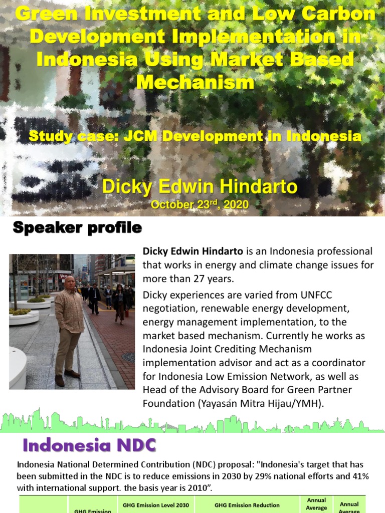 Image showcasing Indonesia's Low Carbon Investment Strategies | PDF | Clean Development ...