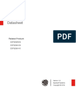 Datasheet ESP8285 PDF