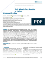 SMOTEFUNA: Synthetic Minority Over-Sampling Technique Based On Furthest Neighbour Algorithm