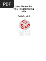 PLC Programming: User Manual For With