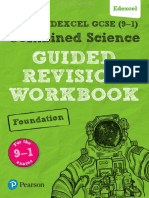 Edexcel Gcse 9 1 Combined Science Guided Revision Workbook Foundation PDF