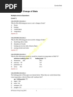 Chapter 3 Change of State: Multiple-Choice Questions