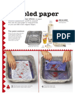 Marbled Paper Kids Science Activity