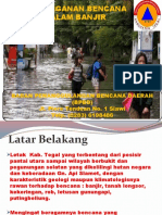 Penanganan Bencana Alam Banjir