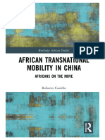 African Transnational Mobility in China: Africans On The Move
