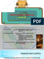 Bahasa Indonesia Kelas IX CERPEN PDF