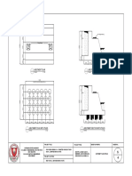 Abutment Plan Abutment Section: Scale 1: 100 Scale 1: 100