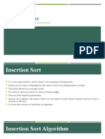 Insertion Sort: Algorithm, Working, Example, and Analysis