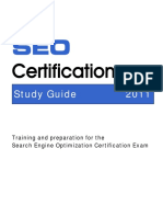 Certification: Study Guide 2011