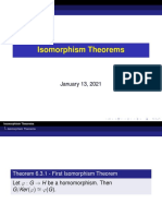 Isomorphism Theorems PDF