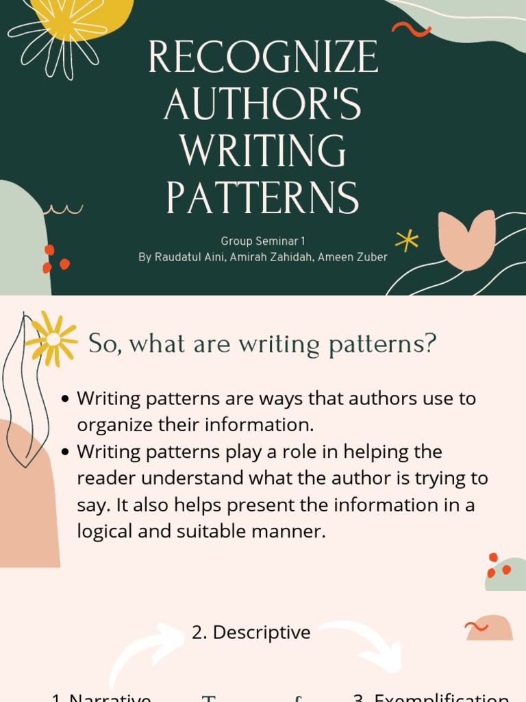 Understanding Writing Patterns | PDF | Urinary System | Loans