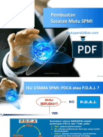 Pembuatan Sasaran Mutu SPMI PDF