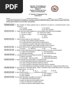 2nd QTR Summative 1 Science 9