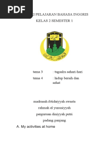 MATERI PELAJARAN BAHASA INGGRIS Kelas 2