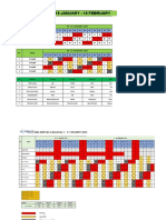 Schedule 18 Jan - 18 Feb 2021