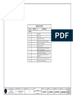 Index of Sheets: Sheet No. Description
