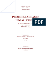 Problem Areas in Legal Ethics: Case Digests (Part Ii)