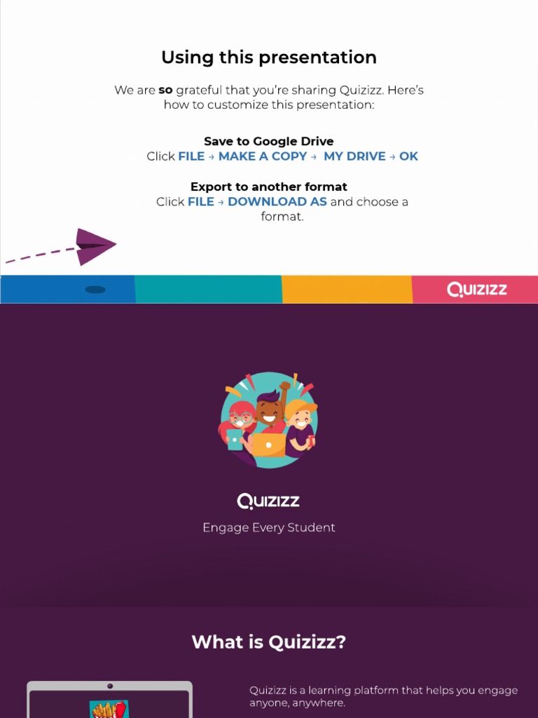 Introducing Teachers To Quizizz (PD Presentation) PDF | PDF | Education ...
