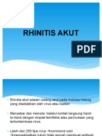 Rhinitis Akut