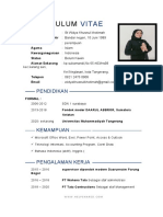 CV (Curriculum Vitae)