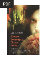 Lea Jacobson - Floare de Noapte, Floare de Bar | PDF