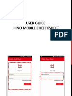 User Guide AM2 Test Praktek Hino Mobile Checksheet