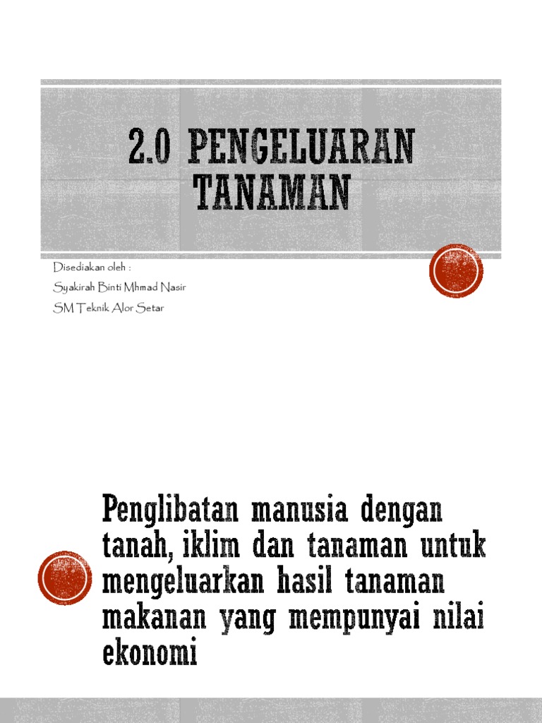 Modul 4 Unit 2 1 Projek Tanaman Pdf