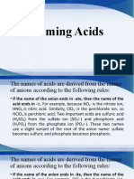 Naming Acids