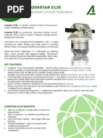 Lodestar CL25 Faulted Circuit Indicator: Lodestar CL25 - A Simple Solution in Terms of The Power