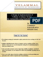 Collision Avoidance System Design Using Embedded Systems