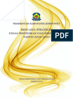 RENSTRA Dinas Pendidikan Dan Kebudayaan 2018-2023