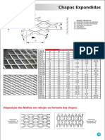 Catálogo de Chapa Expandida PDF