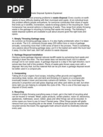Download 5 Different Types of Waste Disposal Systems Explained RRL by SuperTotie Landrito SN49143097 doc pdf