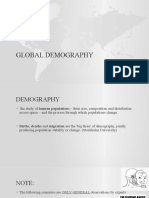 GLOBAL DEMOGRAPHY TRENDS