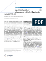 Understanding Pathophysiology of Hemostasis Disorders in Critically Ill Patients With COVID-19
