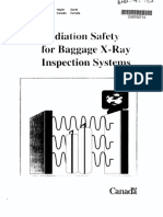 Radiation Safety For Baggage X-Ray Inspection Systems: Canada