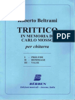 Beltrami Trittico per chitarra