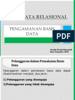BDR - 8. Pengamanan Basis Data PDF
