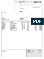 Signa Aviation Services (Pty) LTD: Bill To: Ship To