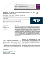 Optimization and dynamic techno-economic analysis of a novel PVT-based smart building energy system