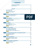 Sommaire: Être Et Avoir Au Présent de L'indicatif